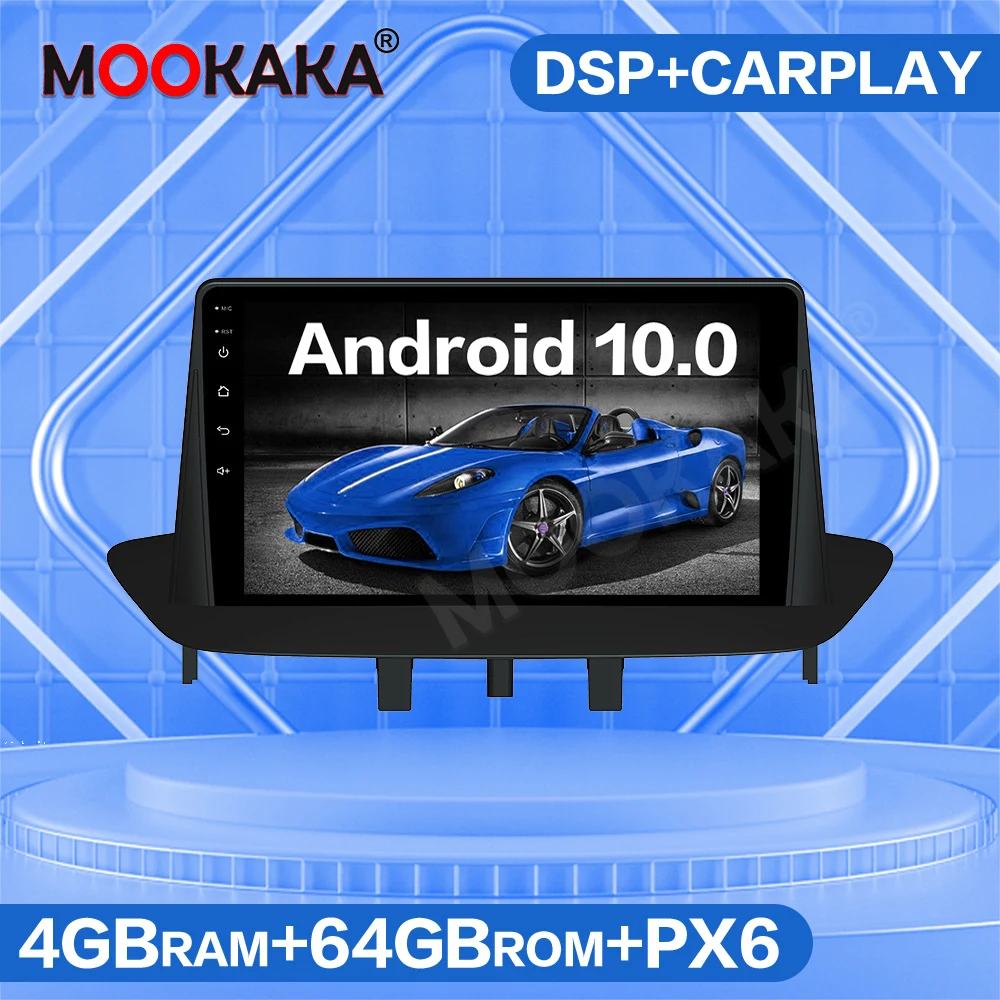 4G SIM LTE Android 10.0 4+64GB Car GPS Navigation Multimedia Player For Renault Megane 3 2009 - 2015 Auto Radio Stereo Head Unit
4G SIM LTE Android 10.0 4+64GB Car GPS Navigation Multimedia Player For Renault Megane 3 2009 - 2015 Auto Radio Stereo Head Unit