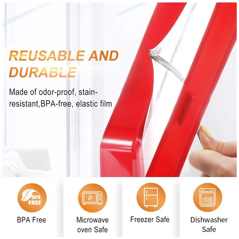 Kitchen Accessories Clever Tray Creative Food Preservation Plastic Wrap Food Storage Reusable Serving Fruit And Vegetable Tools
Kitchen Accessories Clever Tray Creative Food Preservation Plastic Wrap Food Storage Reusable Serving Fruit And Vegetable Tools