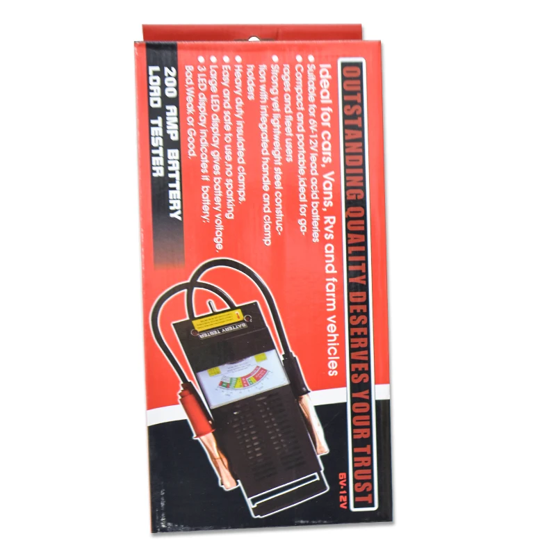 Automotive diagnostic tool Battery Load Tester Equipment Automotive Vehicular Electromobile 6-12V battery tester
Automotive diagnostic tool Battery Load Tester Equipment Automotive Vehicular Electromobile 6-12V battery tester