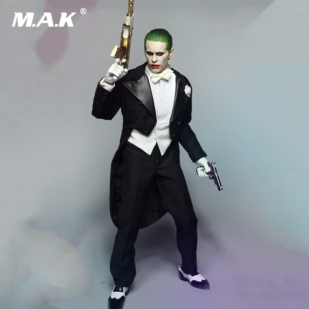 1/6 Scale Joker Jared Leto Head Sculpt and Clothes Set A005 For 12" Male Bodies Figures no body included
1/6 Scale Joker Jared Leto Head Sculpt and Clothes Set A005 For 12" Male Bodies Figures no body included