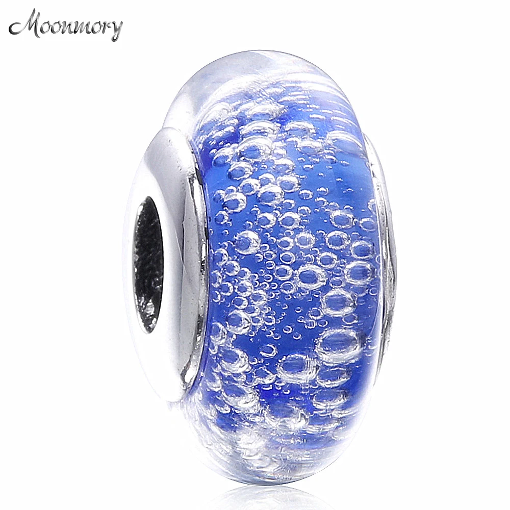 Moonmory 925 пробы серебро синее муранское стекло Бисер с пузырьками подходит оригинальный бренд браслет из стерлингового серебра DIY стеклянный ...
Moonmory 925 пробы серебро синее муранское стекло Бисер с пузырьками подходит оригинальный бренд браслет из стерлингового серебра DIY стеклянный ...