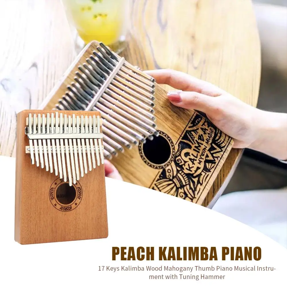 17 клавиш Kalimba большой пианино высококачественный корпус из красного дерева музыкальный инструмент с молотком для настройки для начинающих ...
17 клавиш Kalimba большой пианино высококачественный корпус из красного дерева музыкальный инструмент с молотком для настройки для начинающих ...