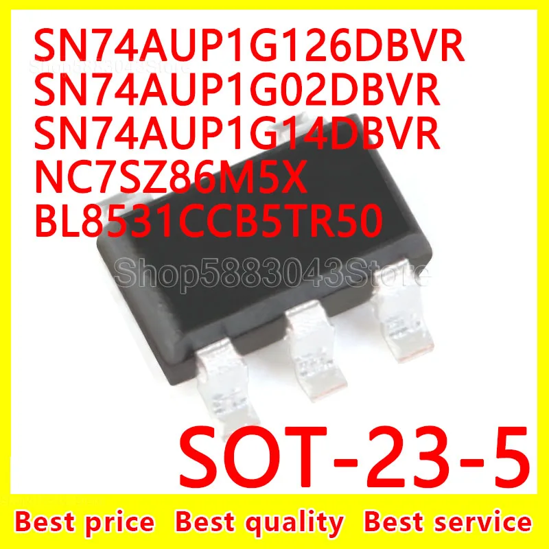 (20 шт.) 100% Новый оригинальный SN74AUP1G126DBVR SN74AUP1G02DBVR SN74AUP1G14DBVR NC7SZ86M5X BL8531CCB5TR50 SOT-23-5 SOT23-5
(20 шт.) 100% Новый оригинальный SN74AUP1G126DBVR SN74AUP1G02DBVR SN74AUP1G14DBVR NC7SZ86M5X BL8531CCB5TR50 SOT-23-5 SOT23-5