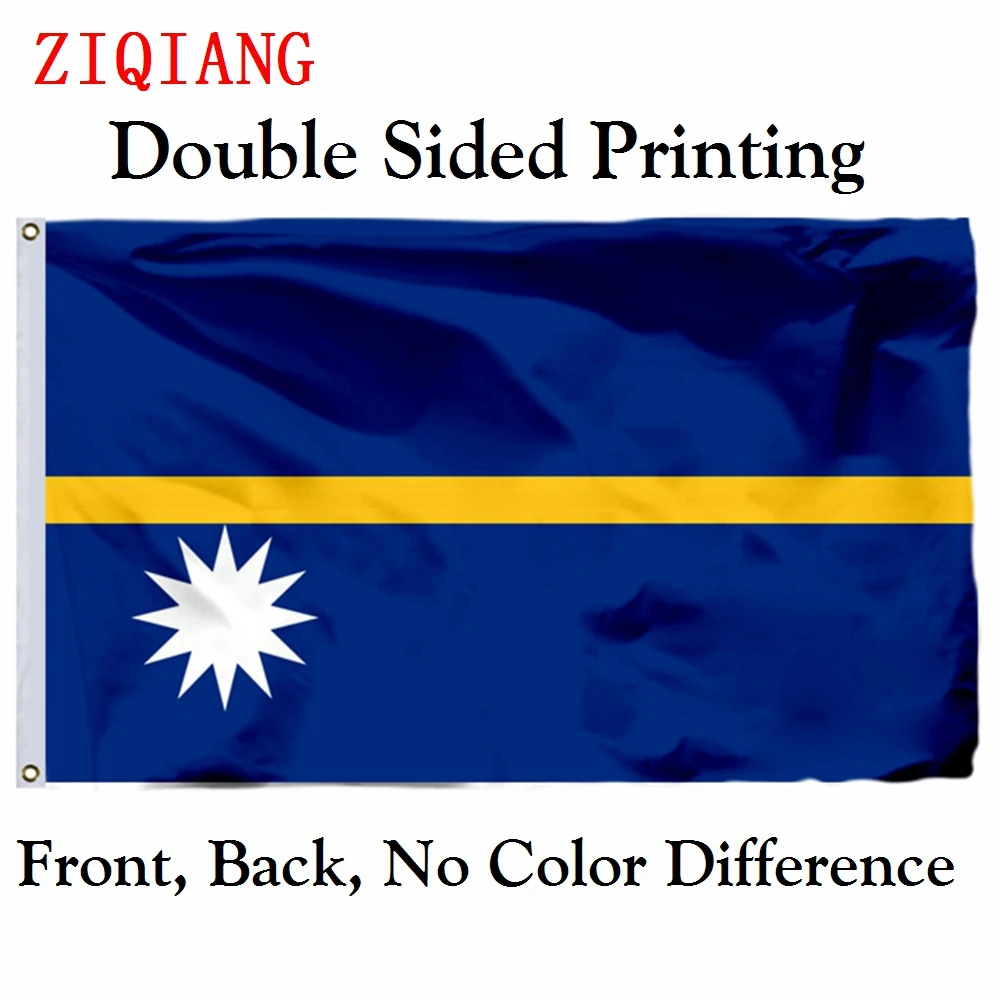 Nauru National Flag 3x5ft Polyester Flying Size 90x150cm Custom High Quality Double Sided Printing Banner
Nauru National Flag 3x5ft Polyester Flying Size 90x150cm Custom High Quality Double Sided Printing Banner