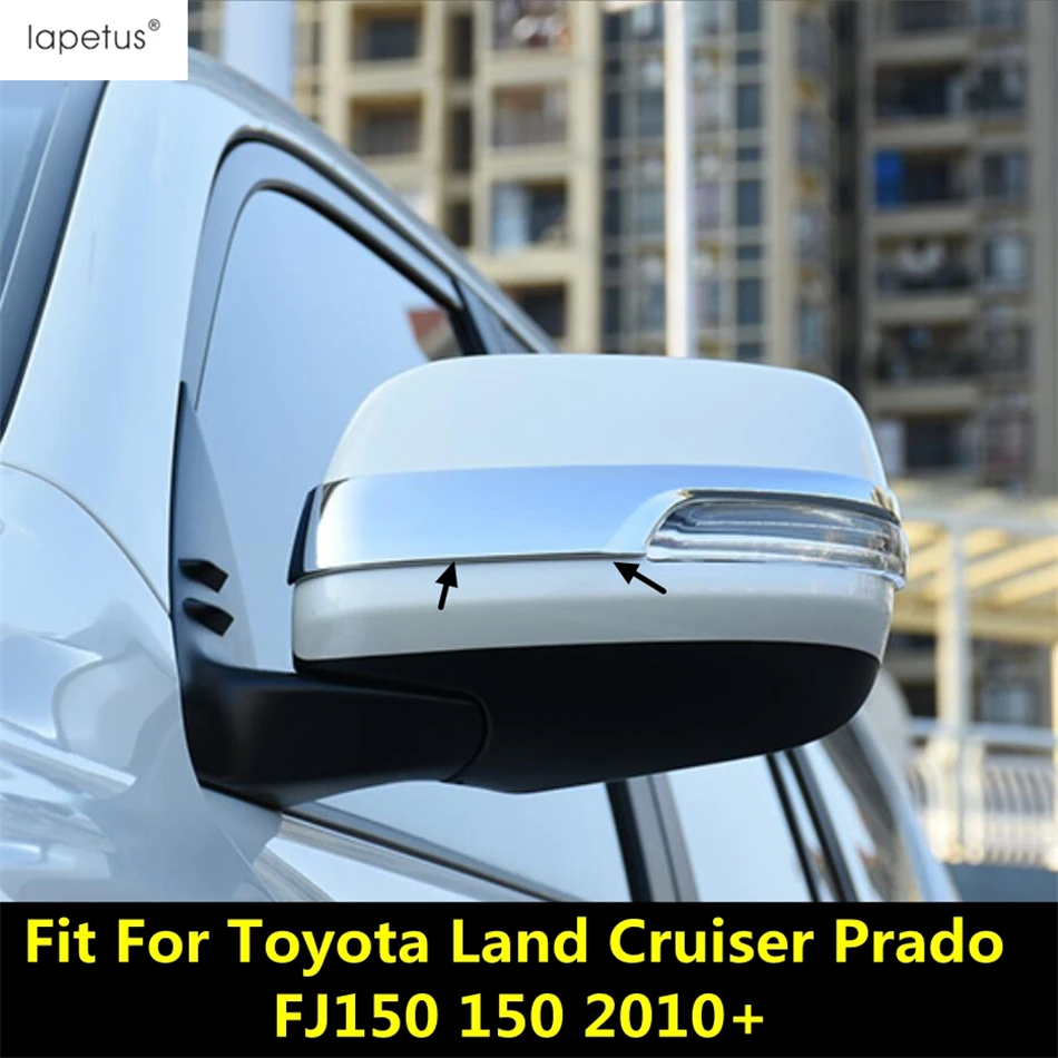 ABS Chrome Accessories For Toyota Land Cruiser Prado FJ150 150 2010 - 2020 Rearview Mirror Overlay Rubbing Strip Cover Kit Trim
ABS Chrome Accessories For Toyota Land Cruiser Prado FJ150 150 2010 - 2020 Rearview Mirror Overlay Rubbing Strip Cover Kit Trim