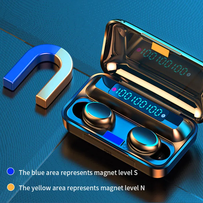 New TWS Wireless Earphones 5.0 Touch Waterproof Bluetooth Earphone Sport Stereo Headphones True Wireless Earbuds with Micrphone
New TWS Wireless Earphones 5.0 Touch Waterproof Bluetooth Earphone Sport Stereo Headphones True Wireless Earbuds with Micrphone