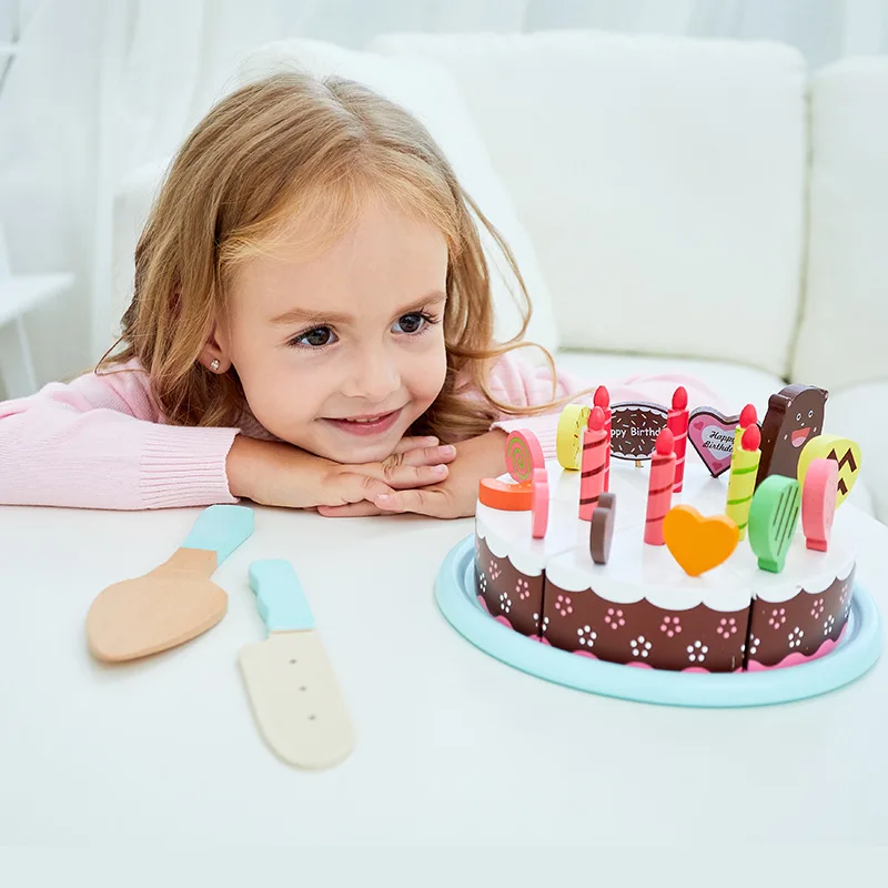 Kitchen Toys Cake Food DIY Pretend Play Fruit Cutting Birthday Toys for Children Wood Educational Baby kids Gift
Kitchen Toys Cake Food DIY Pretend Play Fruit Cutting Birthday Toys for Children Wood Educational Baby kids Gift