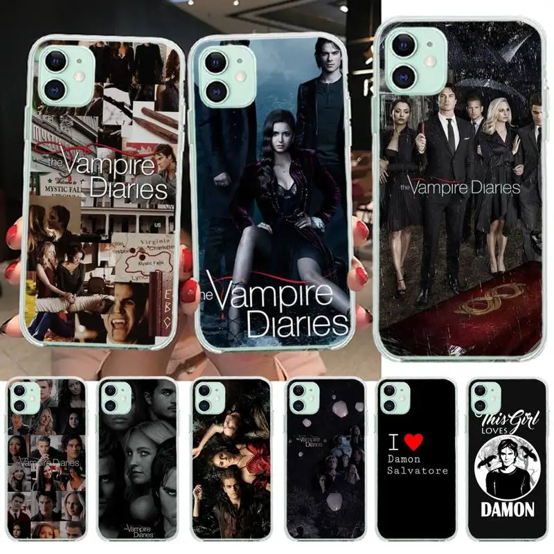 The Vampire Diaries Phone Case For iphone 13 12 11 Pro Max Mini XS Max 8 7 Plus X SE 2020 XR Silicone Soft Cover
The Vampire Diaries Phone Case For iphone 13 12 11 Pro Max Mini XS Max 8 7 Plus X SE 2020 XR Silicone Soft Cover