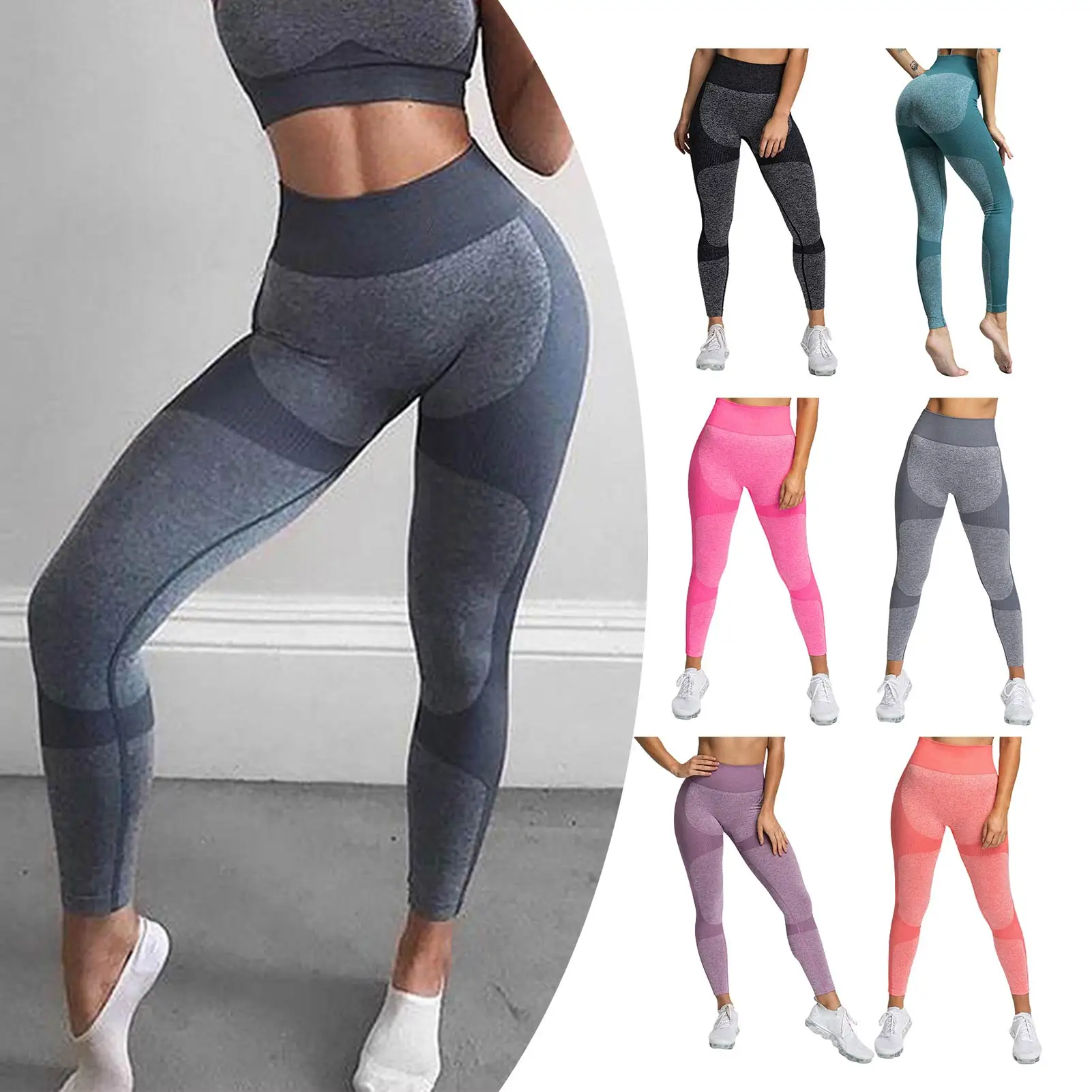 Women Quick-drying Gym Yoga Seamless Pants Sports Clothe Stretchy High Waist Athletic Exercise Fitness Leggings Activewear Pants
Women Quick-drying Gym Yoga Seamless Pants Sports Clothe Stretchy High Waist Athletic Exercise Fitness Leggings Activewear Pants