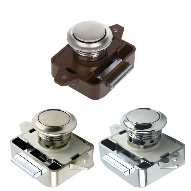 Camper Car Push Lock RV Caravan Boat Motor Home Cabinet Drawer Latch Button Locks For Furniture Hardware
Camper Car Push Lock RV Caravan Boat Motor Home Cabinet Drawer Latch Button Locks For Furniture Hardware