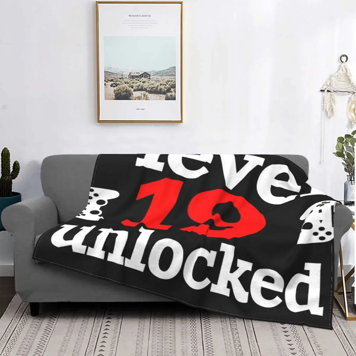 Manta desbloqueada de level 19 para cama, Manta a cuadros de Anime, Manta de lana a cuadros para Baby
Manta desbloqueada de level 19 para cama, Manta a cuadros de Anime, Manta de lana a cuadros para Baby