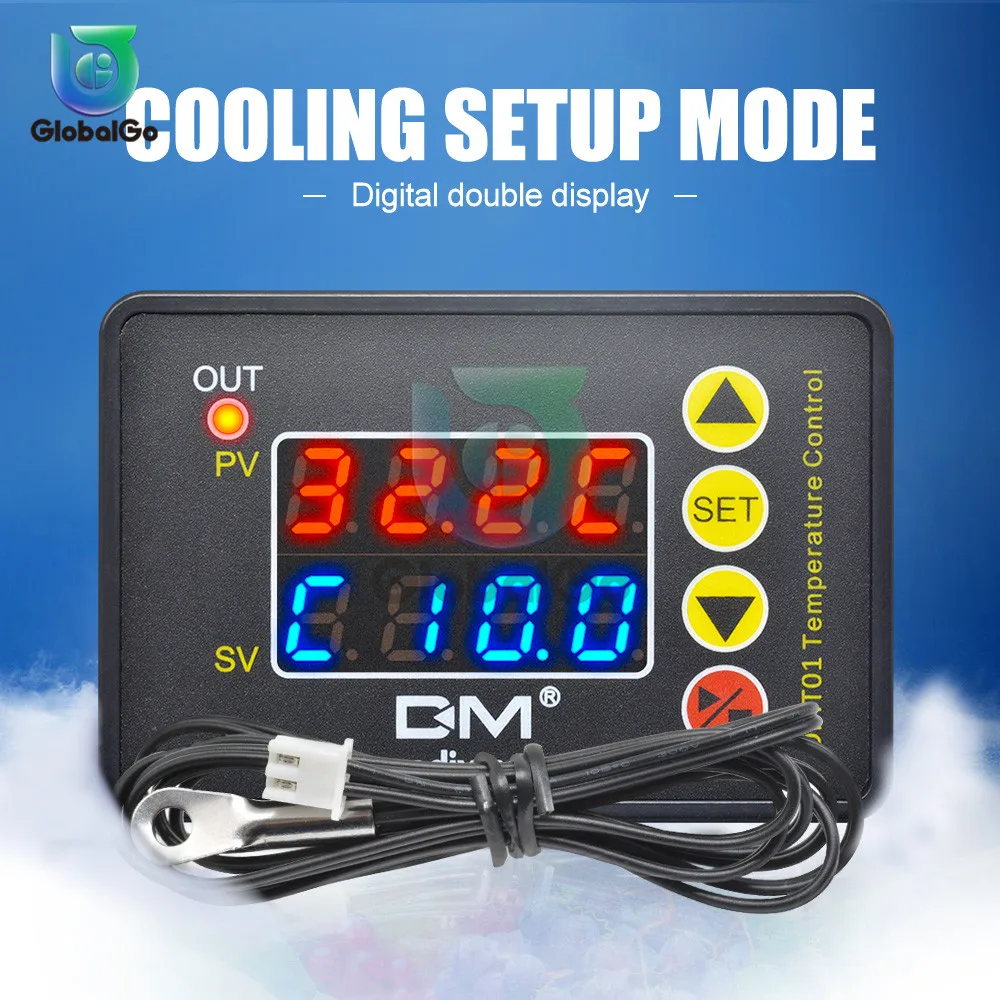 Digital NTC Thermostat Temperature Controller Egg Incubator Temperature Controller Direct Output
Digital NTC Thermostat Temperature Controller Egg Incubator Temperature Controller Direct Output