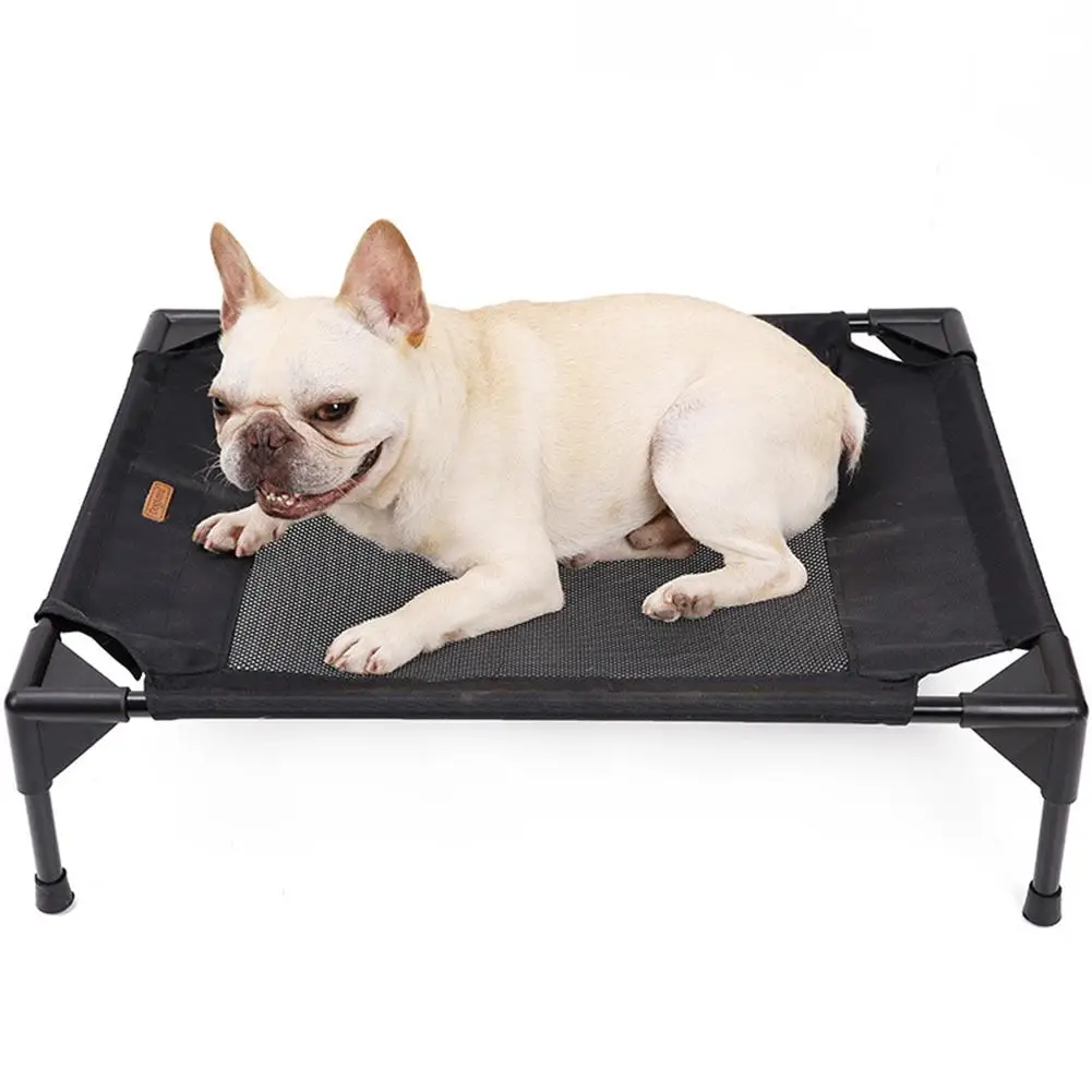 Pet Raised Bed Indoor Elevated Pet Cot Raised Cat Cots Outdoor Pet Bed with with Breathable Mesh for Large Medium Small Dogs
Pet Raised Bed Indoor Elevated Pet Cot Raised Cat Cots Outdoor Pet Bed with with Breathable Mesh for Large Medium Small Dogs