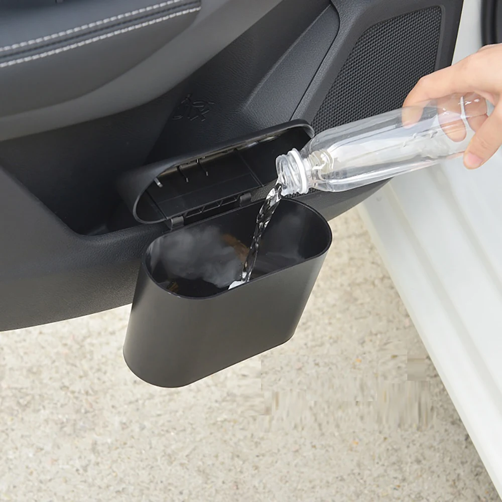 Car Trash Bin Hanging Vehicle Garbage Dust Case Storage Box Black Abs Square Pressing Type Trash Can Auto Interior Accessories
Car Trash Bin Hanging Vehicle Garbage Dust Case Storage Box Black Abs Square Pressing Type Trash Can Auto Interior Accessories