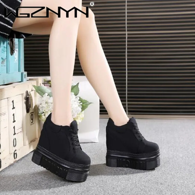 

Women Sneakers Tenis Feminino Casual Platform Trainers Wedges Breathable Shoes Woman Height Increasing Shoes Zapatillas Mujer