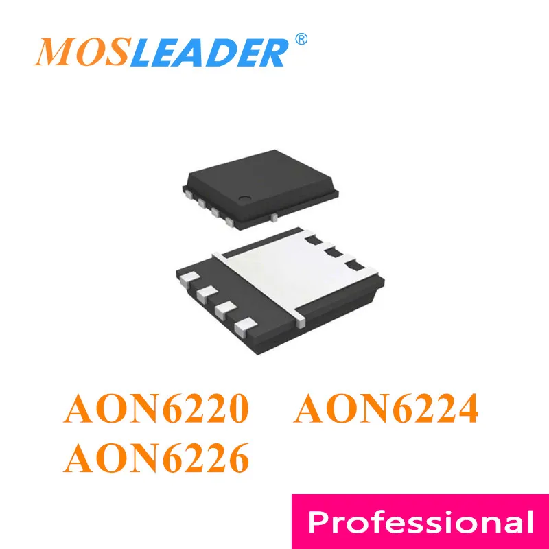 Mosleader AON6220 AON6224 AON6226 DFN5x6 100PCS 500PCS 1000PCS QFN N-Channel 100V Chinese High quality Mosfets
Mosleader AON6220 AON6224 AON6226 DFN5x6 100PCS 500PCS 1000PCS QFN N-Channel 100V Chinese High quality Mosfets