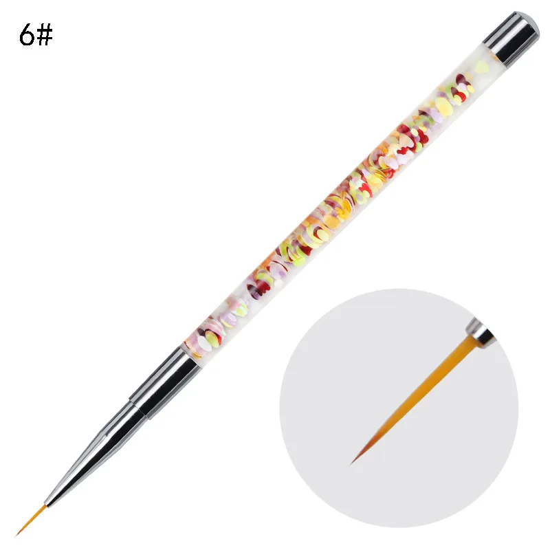 Nail Art Acrylic French Painting Brush Flower Design Stripes Lines Liner DIY Drawing Pen Manicure Tool
Nail Art Acrylic French Painting Brush Flower Design Stripes Lines Liner DIY Drawing Pen Manicure Tool