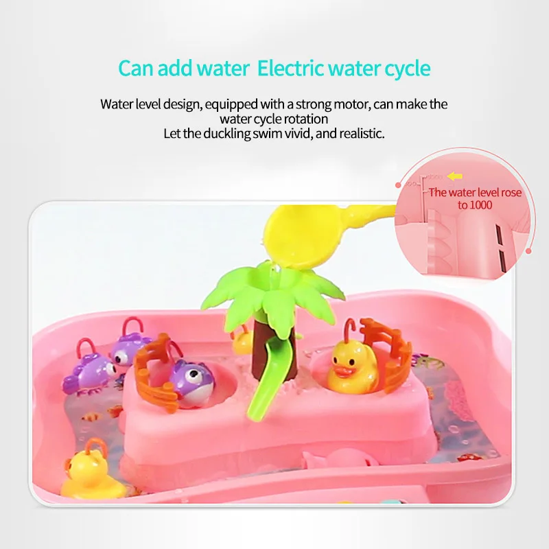 Baby Bath Toys Kids Fishing Toy Child Game Play Fish Outdoor Toy Fishing Game For Children Electric Water Cycle Music Light Gift
Baby Bath Toys Kids Fishing Toy Child Game Play Fish Outdoor Toy Fishing Game For Children Electric Water Cycle Music Light Gift