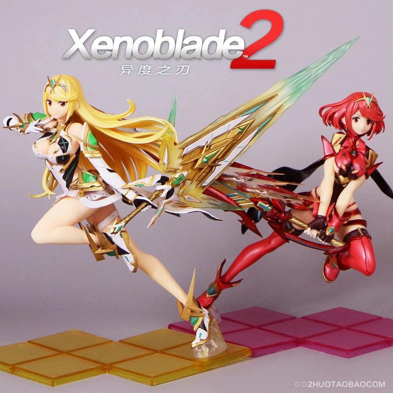 Xenoblad 2 Chronicles игра Fate Over Pyra MYTHRA экшн фигурка Боевая версия Модель ПВХ коллекционная