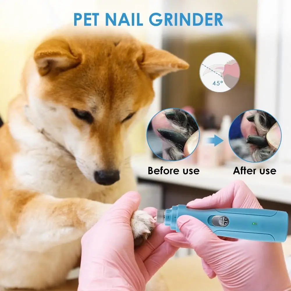 New Pet Nail Grinder Dog Nail Clippers Painless Electric Cat Paws Nail Cutter Grooming Trimmer Scissors File Rechargeable USB
New Pet Nail Grinder Dog Nail Clippers Painless Electric Cat Paws Nail Cutter Grooming Trimmer Scissors File Rechargeable USB