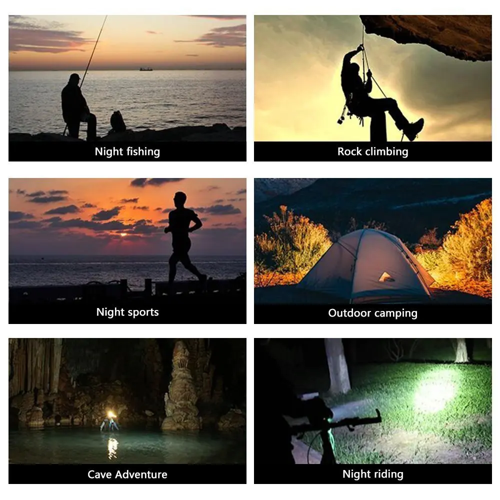 Super bright 5*T6 Leds Flashlight Waterproof LED Headlamp ZOOM Headlight for Fishing Hunting Light With 3*18650 battery
Super bright 5*T6 Leds Flashlight Waterproof LED Headlamp ZOOM Headlight for Fishing Hunting Light With 3*18650 battery