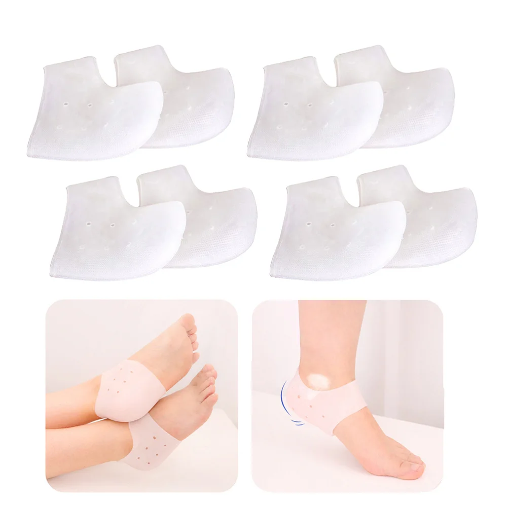 5 Pairs Silicone Heel Socks Ankle Protective Cover Anti-cracking Heel Covers for Foot Care
5 Pairs Silicone Heel Socks Ankle Protective Cover Anti-cracking Heel Covers for Foot Care