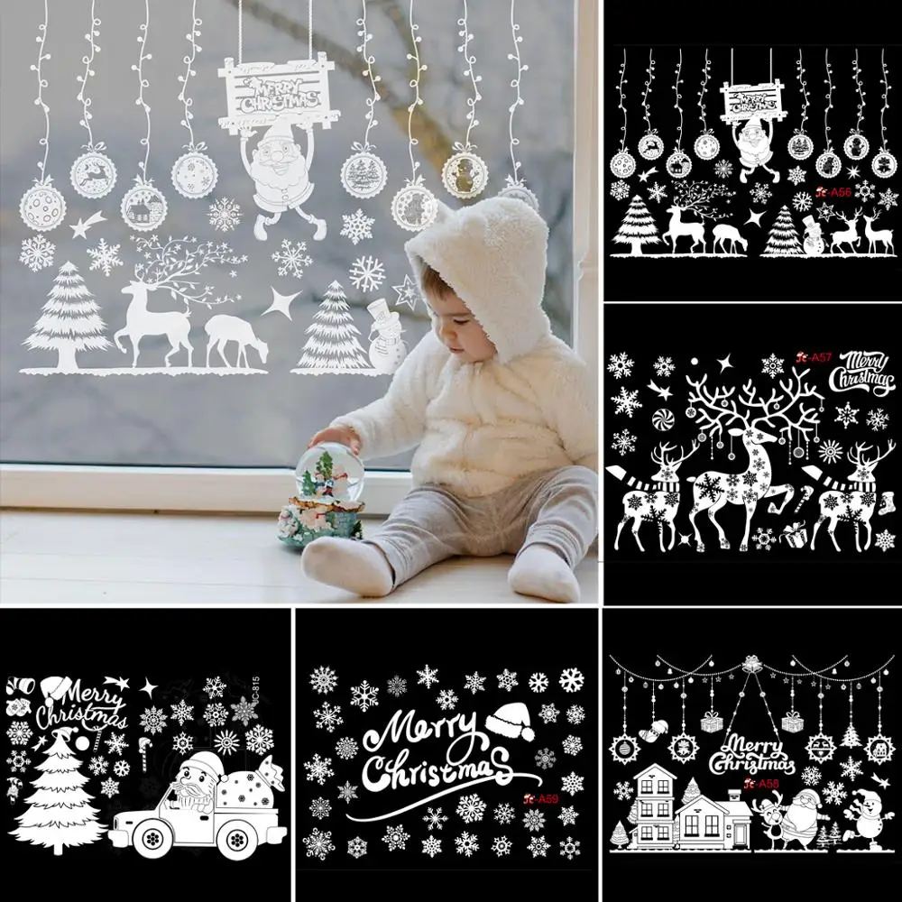 Christmas Window Stickers Merry Christmas Decorations For Home Christmas Wall Sticker Kids Room Wall Decals New Year Stickers
Christmas Window Stickers Merry Christmas Decorations For Home Christmas Wall Sticker Kids Room Wall Decals New Year Stickers