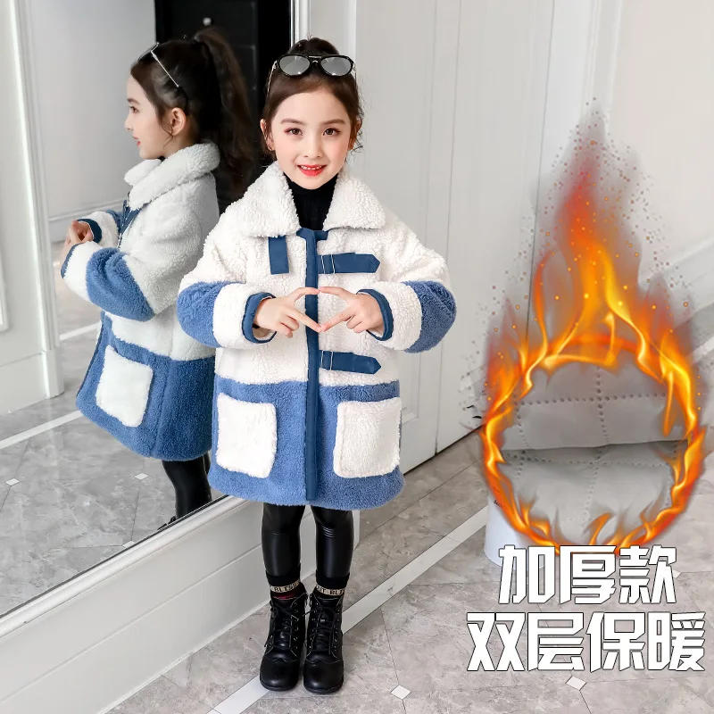 2020 Autumn Winter Fur Coat For Girls Jacket Fashion Children Warm Thicken Outerwear Coats Kids Teenagers Clothes 4-12 Year
2020 Autumn Winter Fur Coat For Girls Jacket Fashion Children Warm Thicken Outerwear Coats Kids Teenagers Clothes 4-12 Year