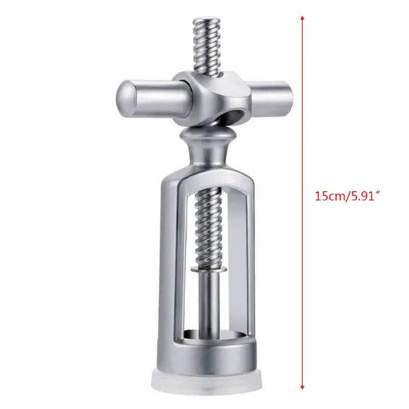 Unique Zinc Alloy Corkscrew Red Wine Bottle Opener Triangle Lock Design Cork Puller Silver Champagne Opening Tools
Unique Zinc Alloy Corkscrew Red Wine Bottle Opener Triangle Lock Design Cork Puller Silver Champagne Opening Tools