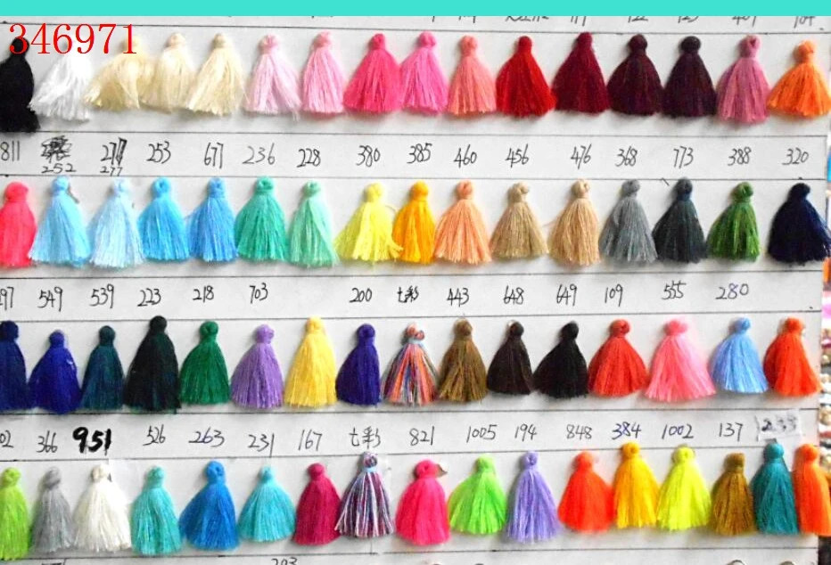 2017 Promotion 27-30MM cotton tassel for Hand made jewelry/jewelry making/tassels for jewelry diy/50pcs/lot
2017 Promotion 27-30MM cotton tassel for Hand made jewelry/jewelry making/tassels for jewelry diy/50pcs/lot