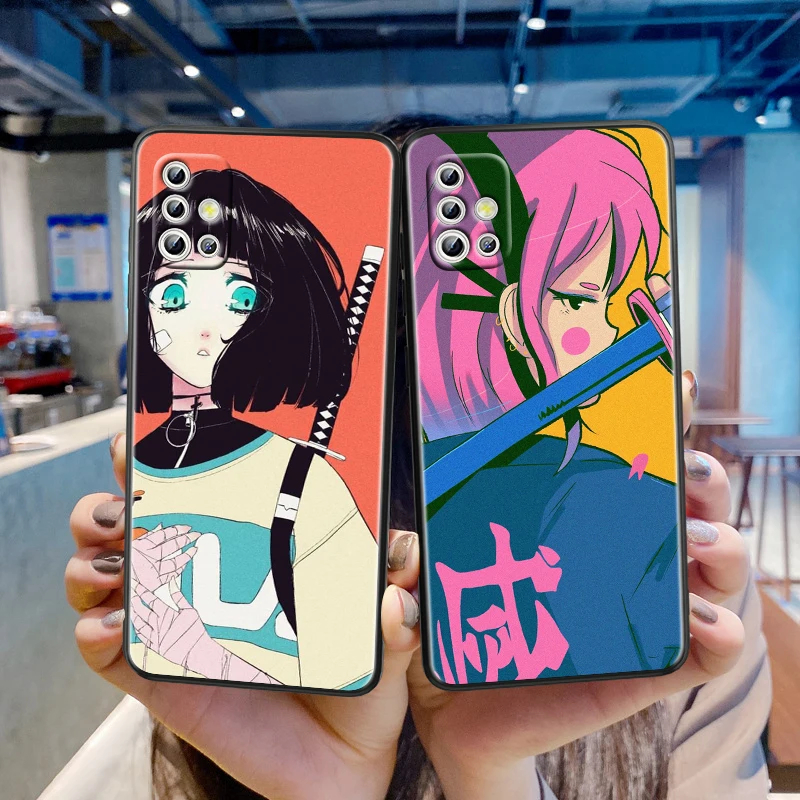 Anime girl samurai For Samsung Galaxy A41 A31 A21S A21 A11 A03 A01 Core A91 A81 A71 A51 5G UW Black TPU Phone Case Capa
Anime girl samurai For Samsung Galaxy A41 A31 A21S A21 A11 A03 A01 Core A91 A81 A71 A51 5G UW Black TPU Phone Case Capa