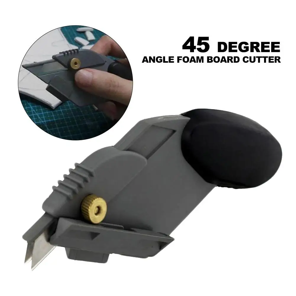 45&90 Degree Angle Easy Mat Cutter With 6 Spare Blades Card Foam Mat Board Cutting Tools
45&90 Degree Angle Easy Mat Cutter With 6 Spare Blades Card Foam Mat Board Cutting Tools