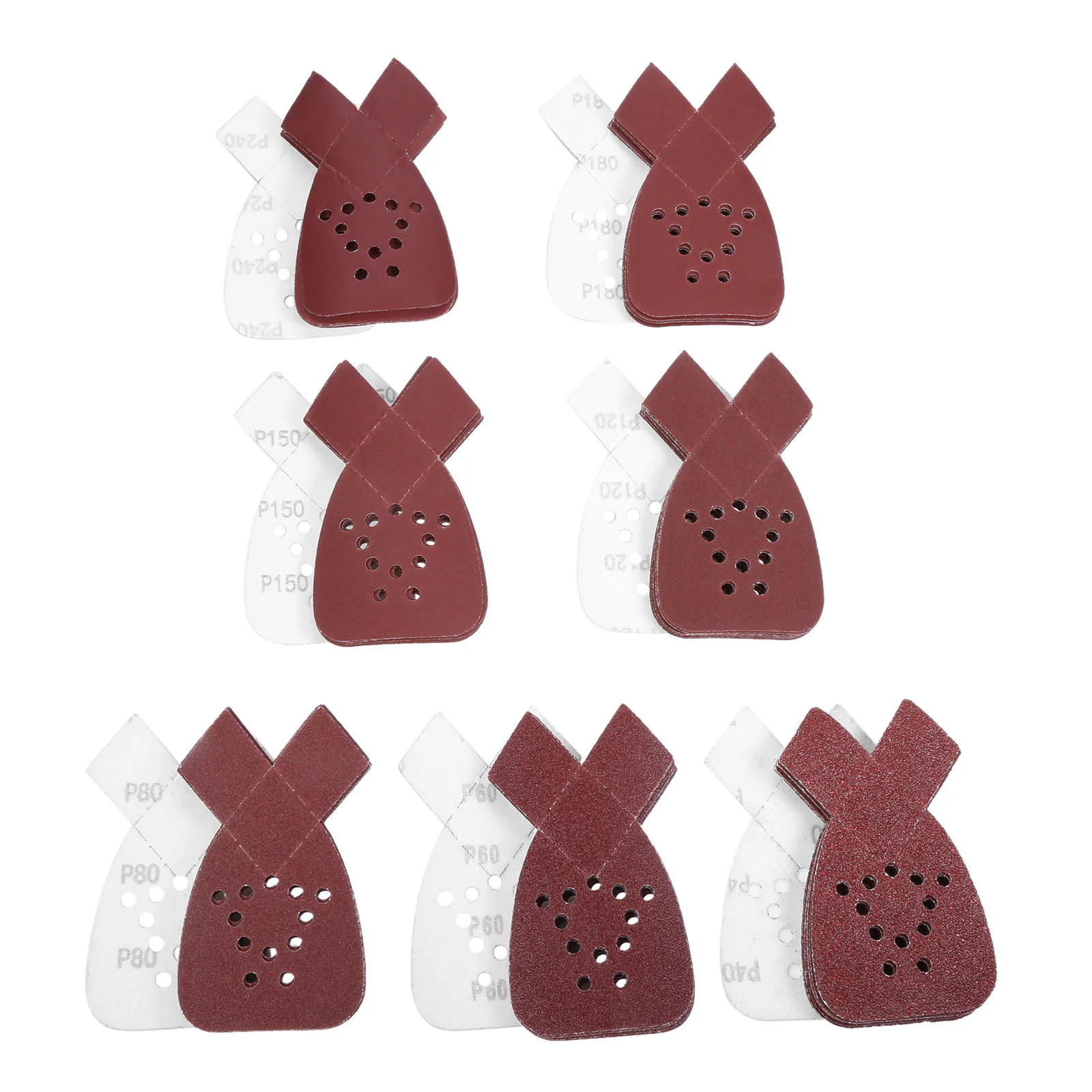 10pcs Sandpaper 12 holes 95*135*165 Dust Removal Triangle Sander Hook Loop Grit Disc Polishing Wood 40/60/80/120/150/180/240
10pcs Sandpaper 12 holes 95*135*165 Dust Removal Triangle Sander Hook Loop Grit Disc Polishing Wood 40/60/80/120/150/180/240
