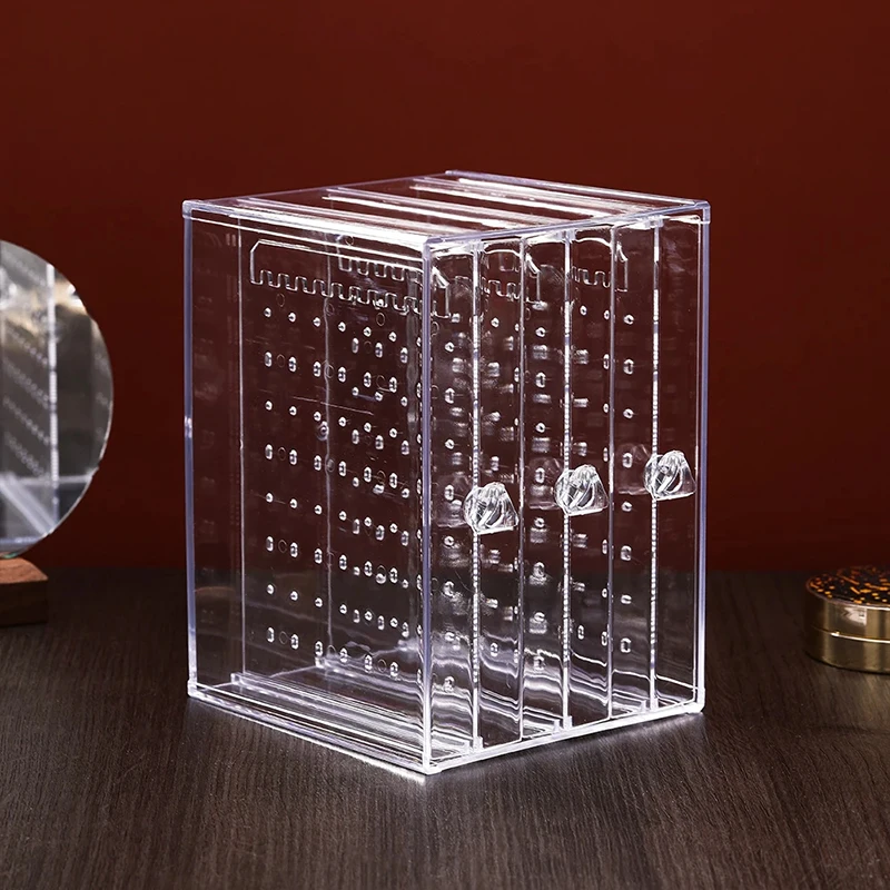 Creative Earrings Storage Case Transparent Jewelry Box Earrings jewelry Boxes Makeup Organizer Accessories Home Storage Decor
Creative Earrings Storage Case Transparent Jewelry Box Earrings jewelry Boxes Makeup Organizer Accessories Home Storage Decor