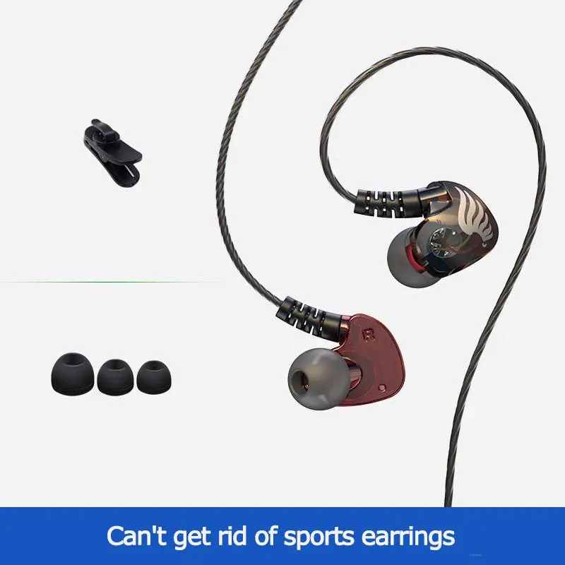 POLVCDG D4 Wired Headphone Sport Ear-hook Noise Reduction Ergonomic Design Line Control Earphone
POLVCDG D4 Wired Headphone Sport Ear-hook Noise Reduction Ergonomic Design Line Control Earphone