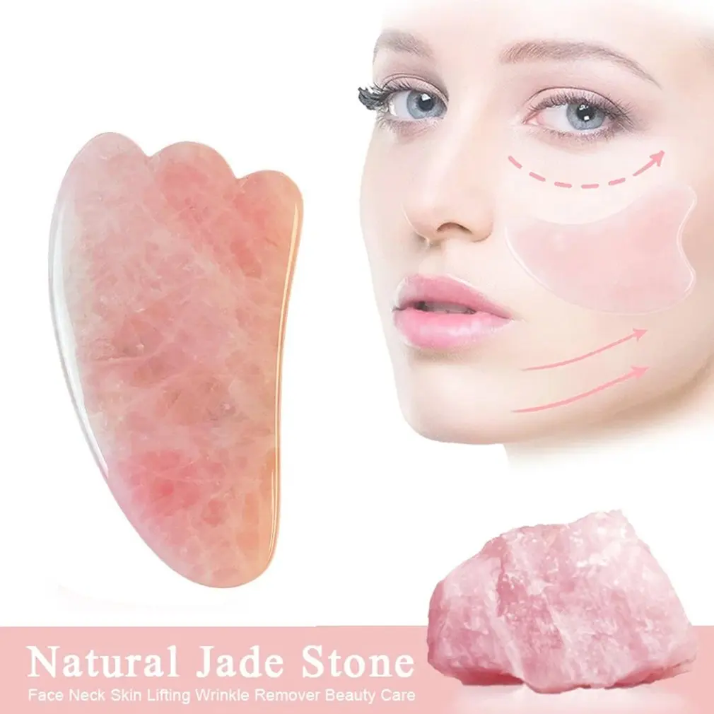 Natural Jade Stone Massage Board Jade Guasha Stone Skin Lifting Wrinkle Remover Beauty Care Facial Scraping Tool
Natural Jade Stone Massage Board Jade Guasha Stone Skin Lifting Wrinkle Remover Beauty Care Facial Scraping Tool