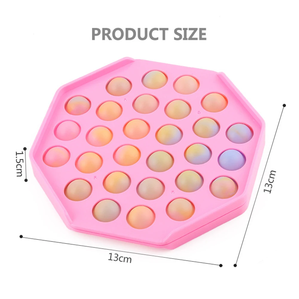 Dimple Fidget Toys Silicone Octagon Shape Sensory Toy Anti-stress Relaxing Autism Toys Stress Relieve Special Needs
Dimple Fidget Toys Silicone Octagon Shape Sensory Toy Anti-stress Relaxing Autism Toys Stress Relieve Special Needs
