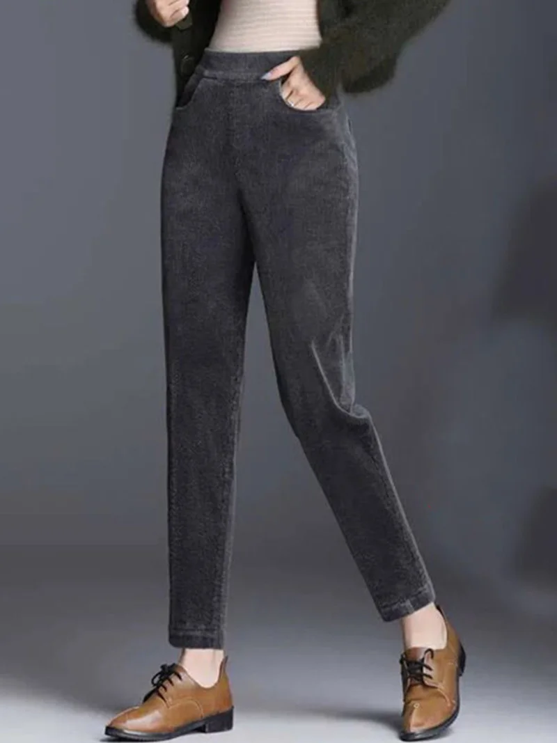 Women's Pants Pants Casual Fashion Straight Tube Loose Fitting Autumn and Winter Plush Mother's Pants Warm and Thickened
Women's Pants Pants Casual Fashion Straight Tube Loose Fitting Autumn and Winter Plush Mother's Pants Warm and Thickened