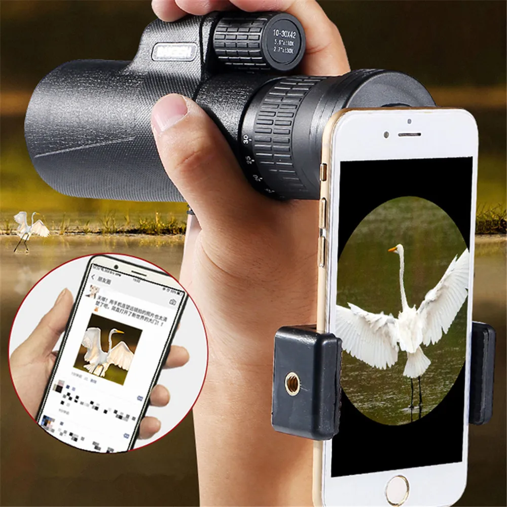 Russian BAIGISH Hunting Tools Portable High Power Zoom Monocular Telescope Moon Bird Mirror Telescopio Phone Camera Glasses
Russian BAIGISH Hunting Tools Portable High Power Zoom Monocular Telescope Moon Bird Mirror Telescopio Phone Camera Glasses