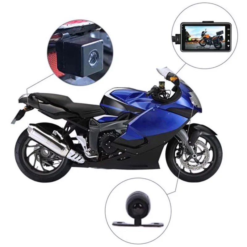 Motorcycle Camera Dash Cam Front Rear Dual Lens Electronic Recorder for Outdoor New Arrival
Motorcycle Camera Dash Cam Front Rear Dual Lens Electronic Recorder for Outdoor New Arrival