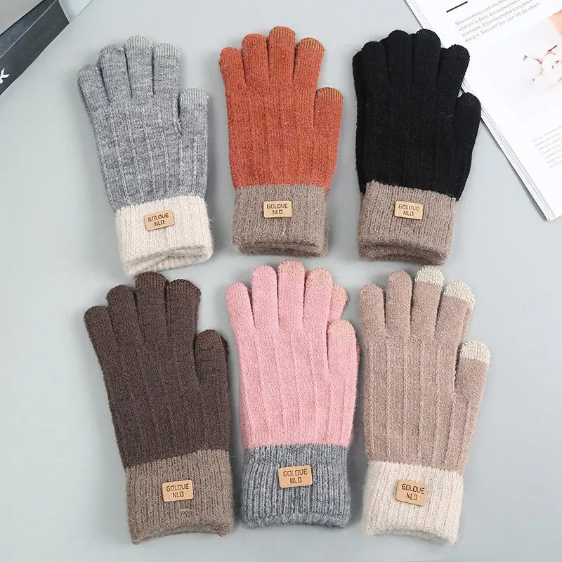 Women's Cashmere Knitted Winter Gloves Cashmere Knitted Women Autumn Winter Warm Thick Gloves Touch Screen Skiing Gloves
Women's Cashmere Knitted Winter Gloves Cashmere Knitted Women Autumn Winter Warm Thick Gloves Touch Screen Skiing Gloves