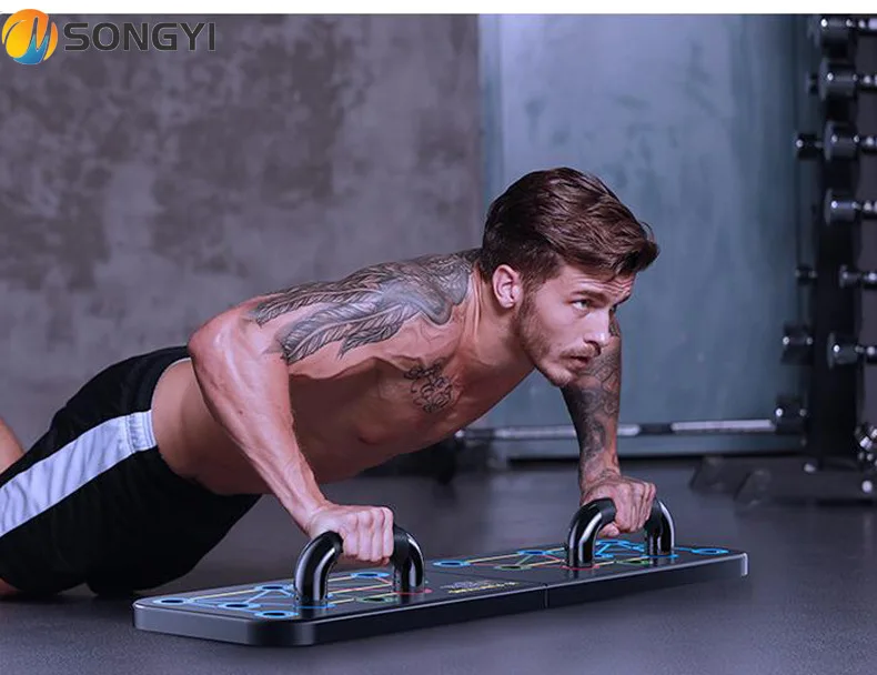SONGYI Man Women 16 In1 Push-Up Rack Board Training Sport Fitness Gym Equipment Push Up Stand ABS Abdominal Muscle Exercise I41
SONGYI Man Women 16 In1 Push-Up Rack Board Training Sport Fitness Gym Equipment Push Up Stand ABS Abdominal Muscle Exercise I41