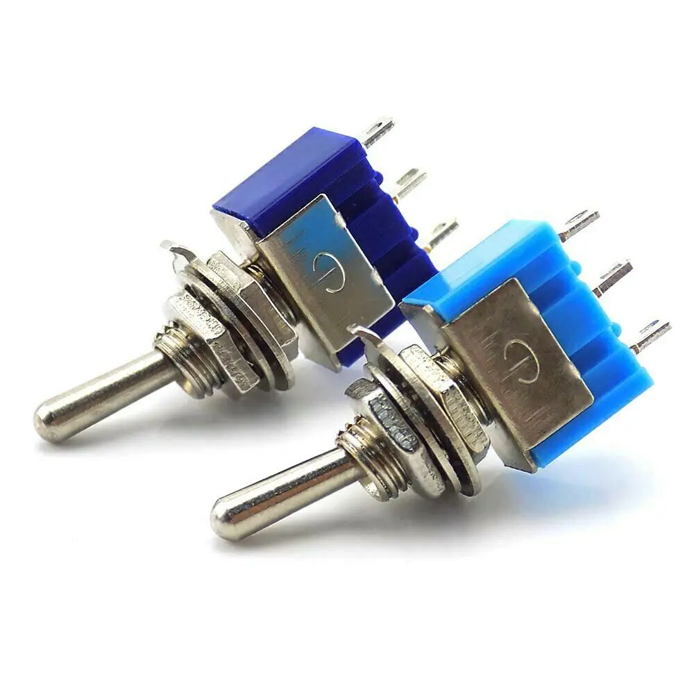 5pcs/lot Mini MTS-102 3-Pin G107 SPDT ON-ON 6A 125V 3A250VAC Toggle Switches Good Quality
5pcs/lot Mini MTS-102 3-Pin G107 SPDT ON-ON 6A 125V 3A250VAC Toggle Switches Good Quality