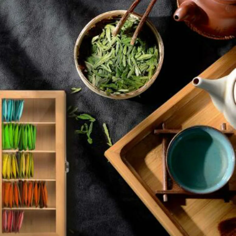 Bamboo five-frame multi-function universal tea box simple new multi-function storage box jewelry accessories storage box LB62411
Bamboo five-frame multi-function universal tea box simple new multi-function storage box jewelry accessories storage box LB62411