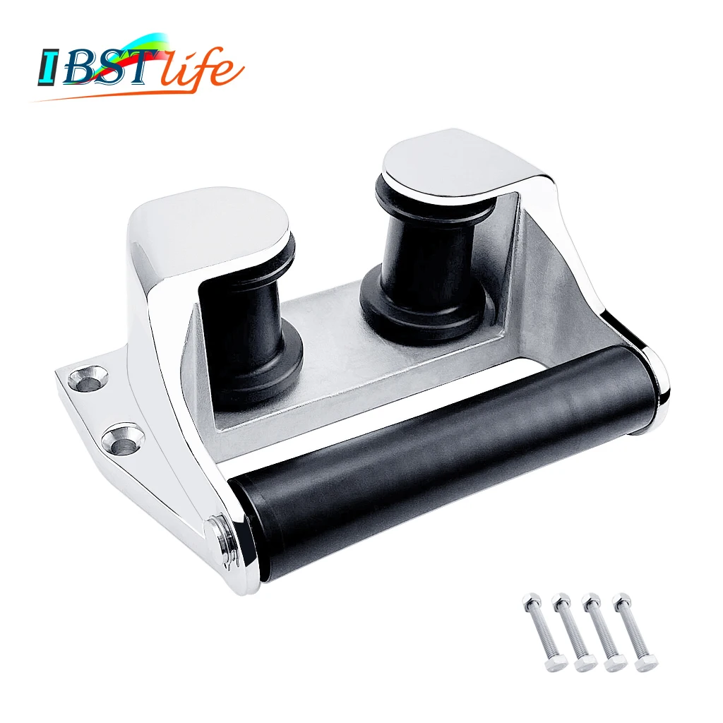 Stainless Steel 316 Heavy Duty Boat Bow Fairlead Roller Chock Wheel Marine Cleat Bollard Anchor Roller Hardware Accessories
Stainless Steel 316 Heavy Duty Boat Bow Fairlead Roller Chock Wheel Marine Cleat Bollard Anchor Roller Hardware Accessories