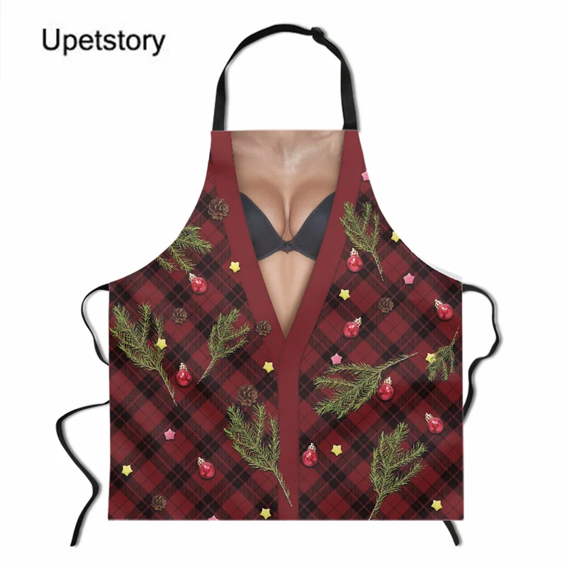 Upetstory Funny Christmas Apron Chef Non-proof Baking Aprons in Restaurant Unisex Cooking Protective Aprons Kitchen Work Aprons
Upetstory Funny Christmas Apron Chef Non-proof Baking Aprons in Restaurant Unisex Cooking Protective Aprons Kitchen Work Aprons