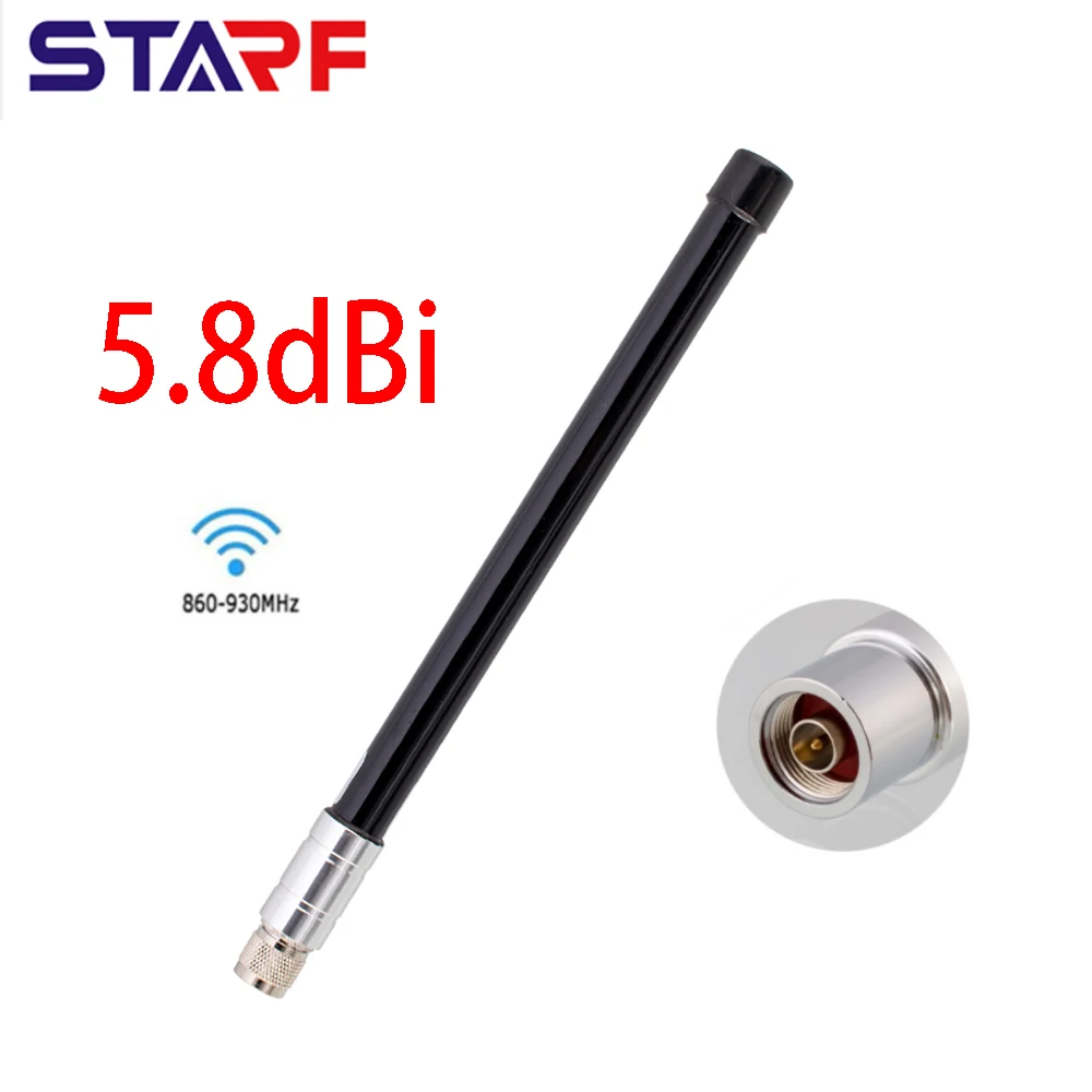 5.8dBi Fibreglass Omni LoRa Antenna Outdoor Omnidirectional N-Male Antenna 868MHz 915MHz 320mm For Helium Hotspot HNT Miner
5.8dBi Fibreglass Omni LoRa Antenna Outdoor Omnidirectional N-Male Antenna 868MHz 915MHz 320mm For Helium Hotspot HNT Miner