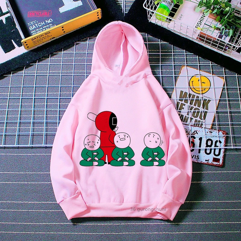 New Squid Game Lee Jung Jae 456 007 Cartoon Print Girl Hoodie Funny Teen Hoodie Fashion Kids Winter Sweatshirt Street Clothing
New Squid Game Lee Jung Jae 456 007 Cartoon Print Girl Hoodie Funny Teen Hoodie Fashion Kids Winter Sweatshirt Street Clothing