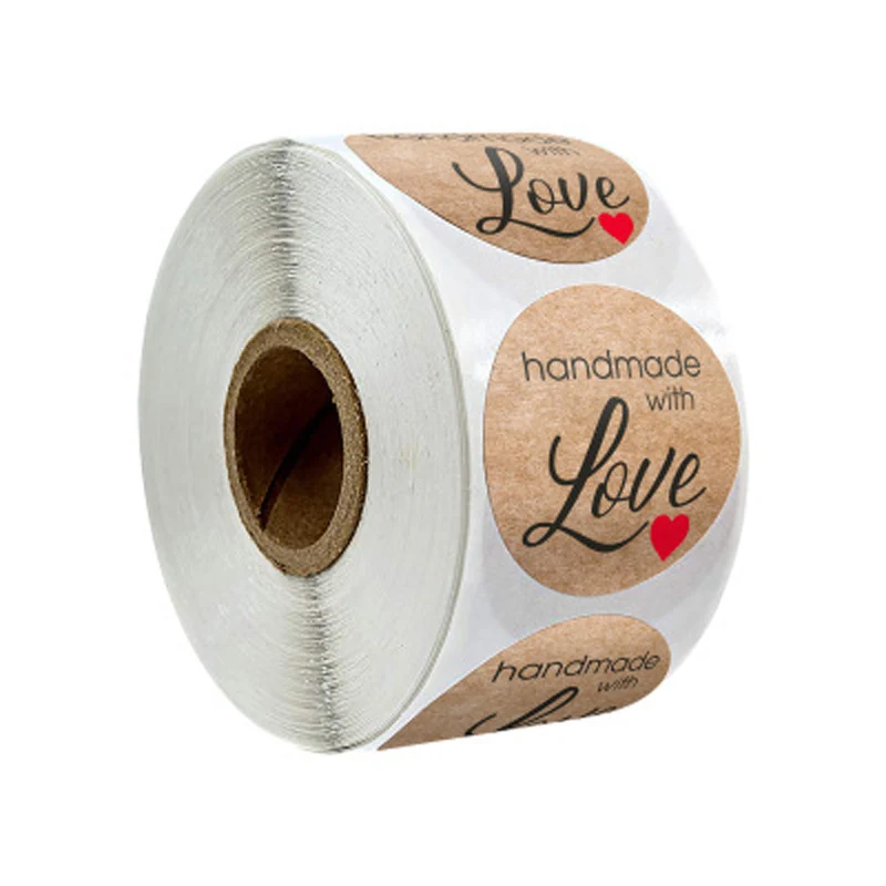 500PCS 25mm Handmade With Love Stickers Seal Labels Scrapbook Handmade Sticker Wedding Party Christmas Gift Bag Decorations
500PCS 25mm Handmade With Love Stickers Seal Labels Scrapbook Handmade Sticker Wedding Party Christmas Gift Bag Decorations