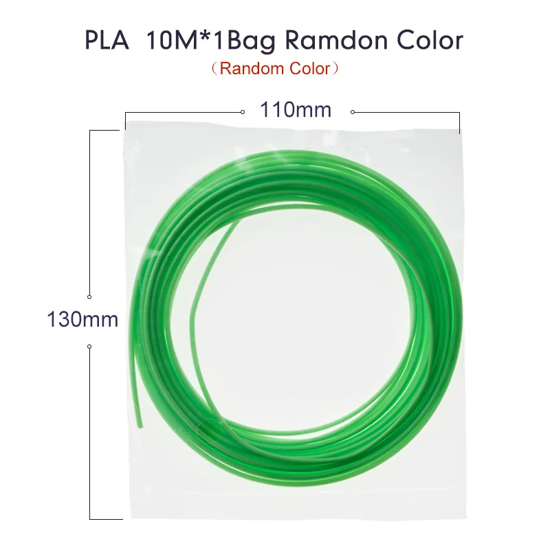 

SUNLU 1.75mm 3D Pen Filament Refills PLA ABS Filaments 5m/10m 1 Roll Random Color Children Scribble Tools Tolerance +/-0.02mm